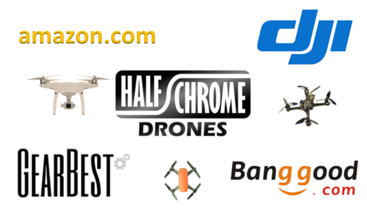 Where is the Best Place to Buy a Drone? - Half Chrome Drones